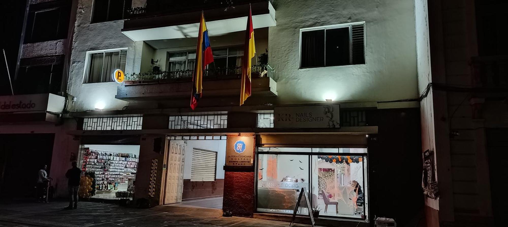La Perla Cuencana Hostal Exteriör bild